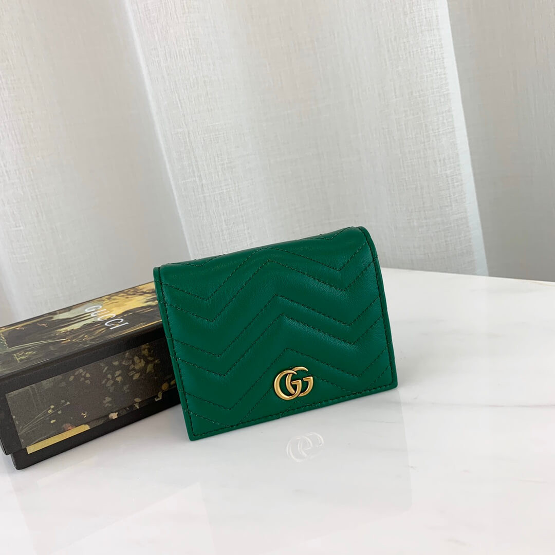 Gucci GG Marmont Card Case Wallet 466492