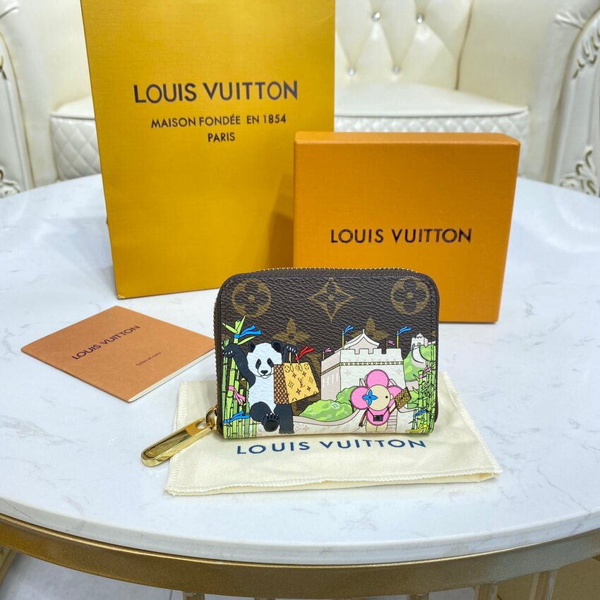 Louis Vuitton Monogram Canvas Zippy Coin Purse M80865