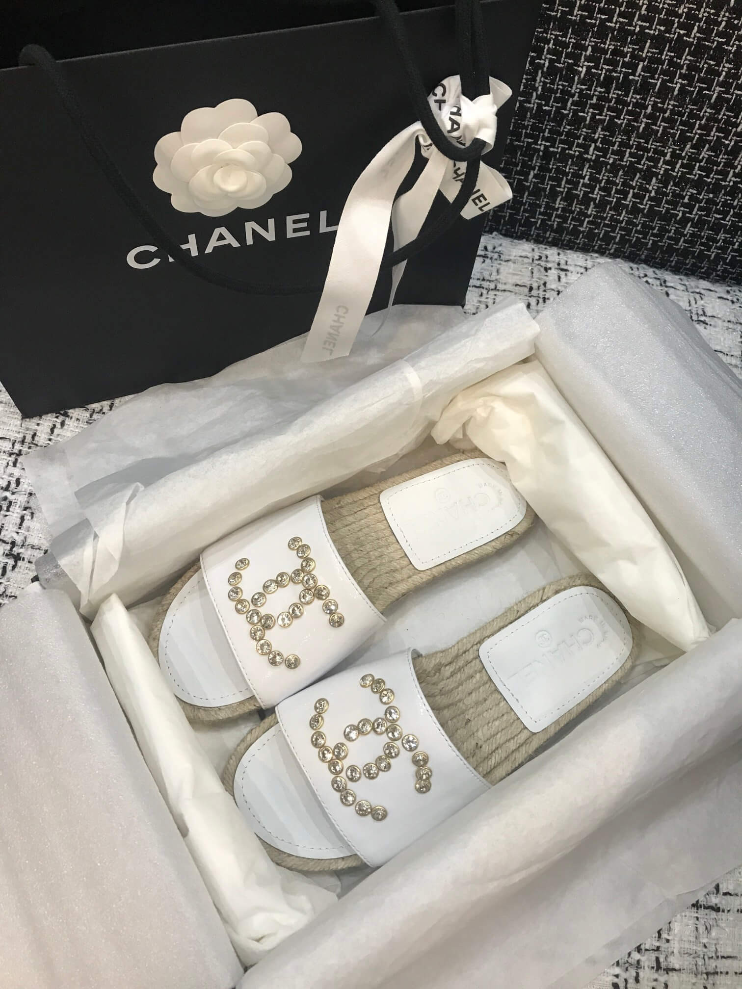 Chanel Paten Calfskin Mules G35603
