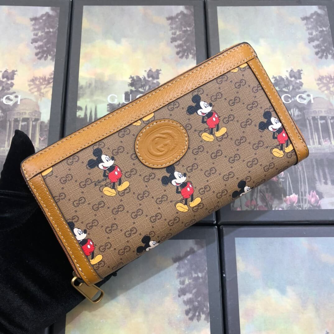 Disney x Gucci Zip Around Wallet 602532