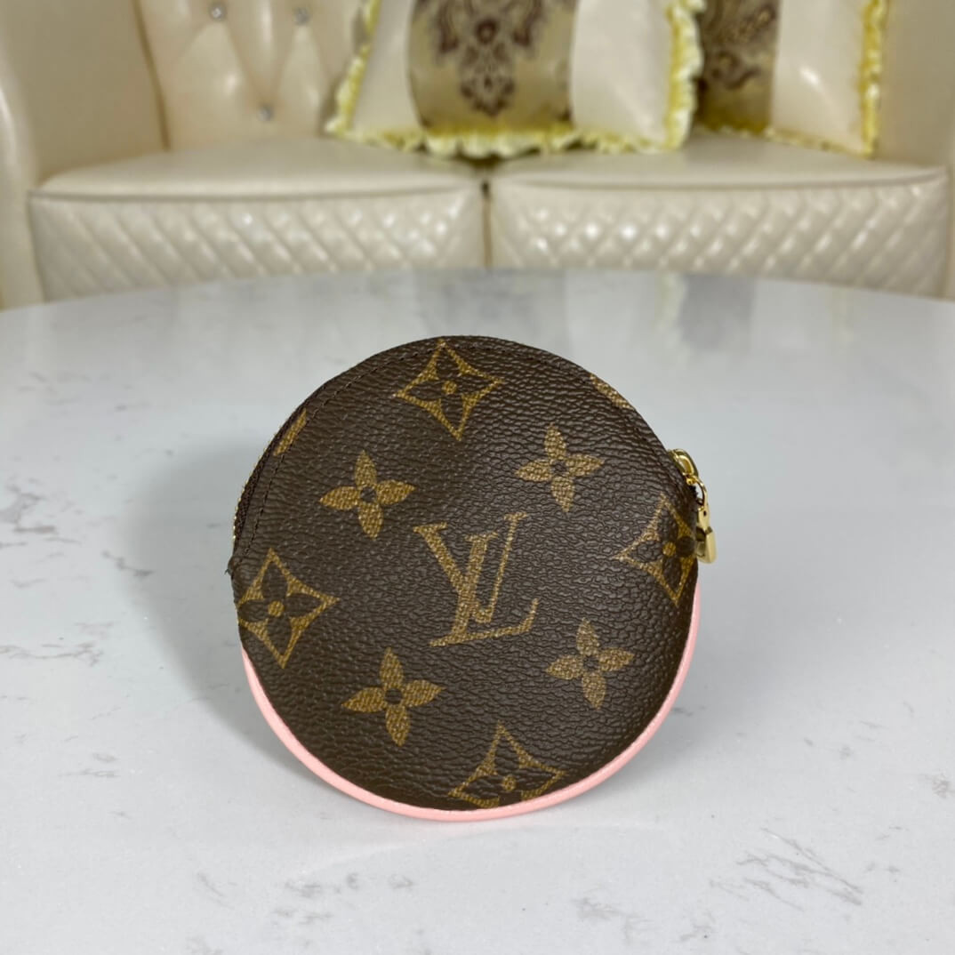 Louis Vuitton Christmas Animation 2020 Round Coin Purse M69757