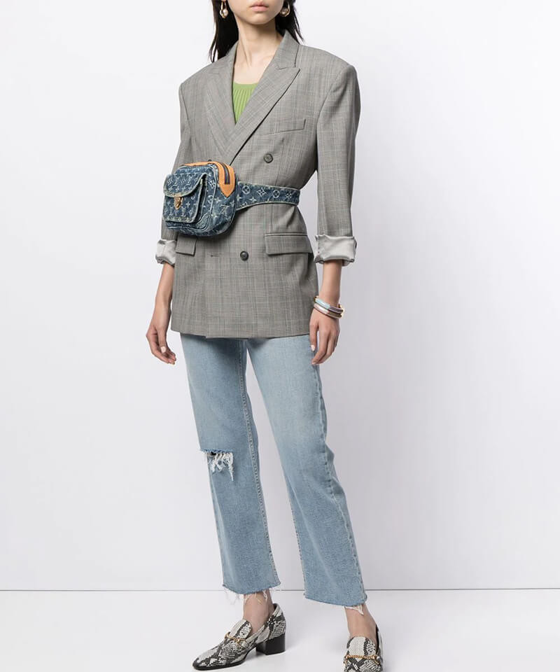 Louis Vuitton Monogram Denim Bum Waist Bag M95347
