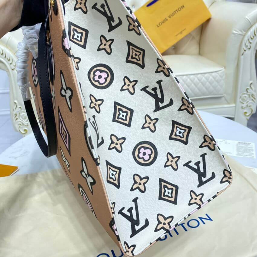 Louis Vuitton Monogram Print Onthego GM M45814 M45815