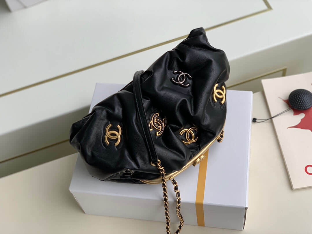 Chanel Calfskin Clutch AS2137