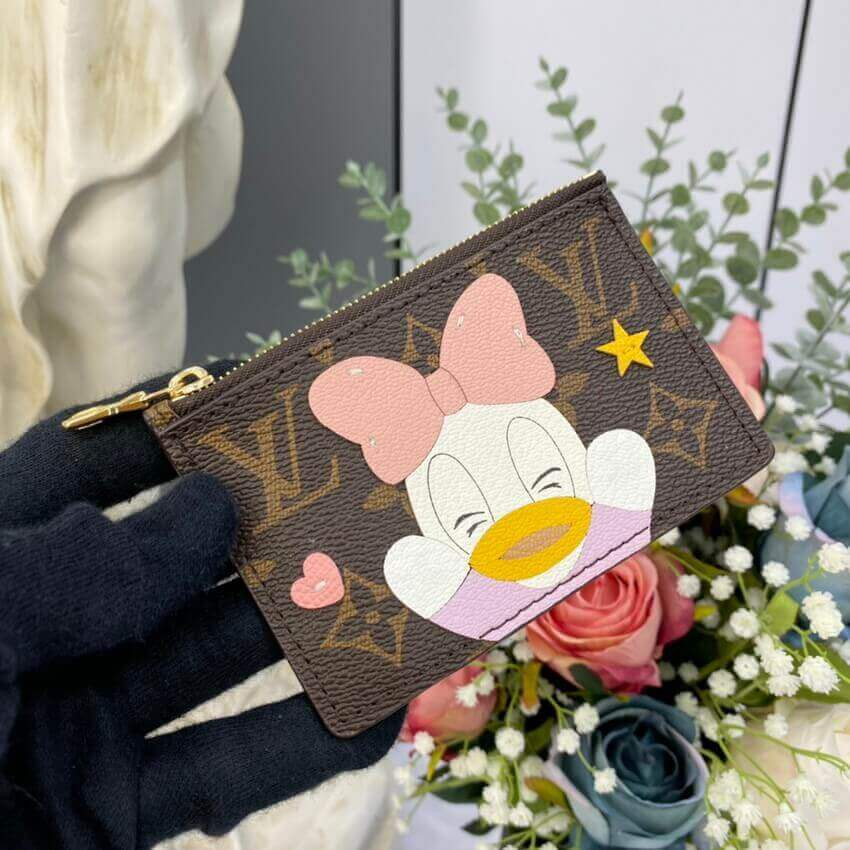Louis Vuitton Daisy Duck Coin & Card Holder