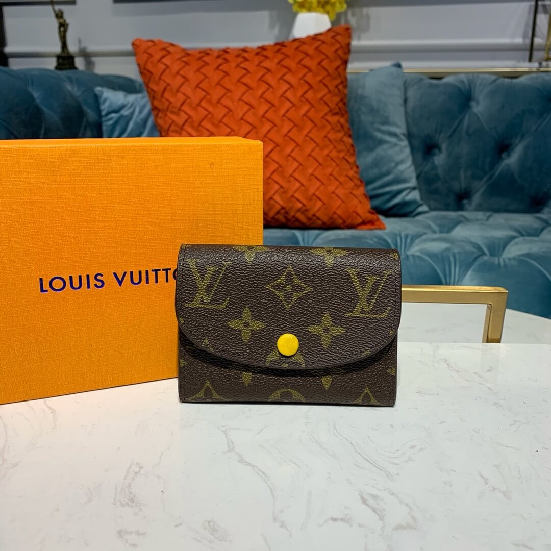 Louis Vuitton Monogram Canvas Rosalie Coin Purse M62361 M41939