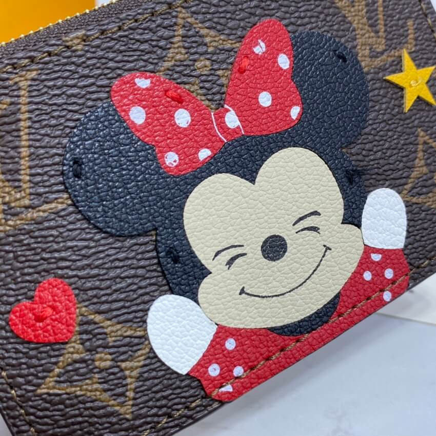 Louis Vuitton Minnie Mouse Coin & Card Holder