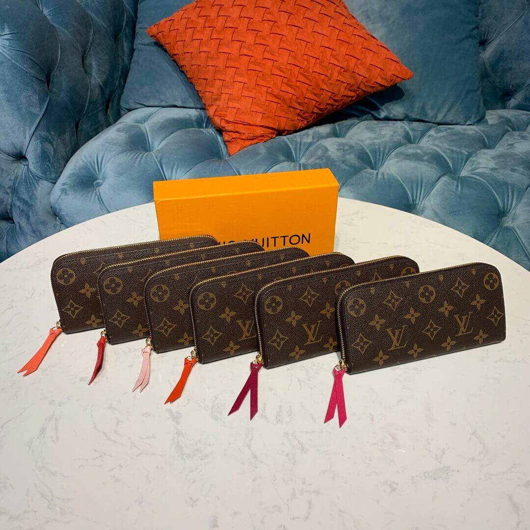 Louis Vuitton Monogram Clemence Wallet M60742 M61298