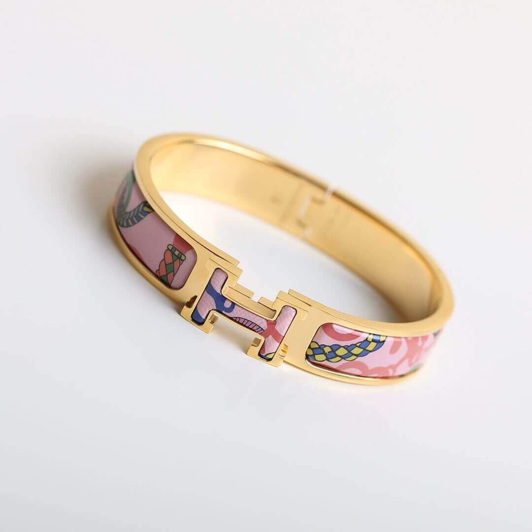 Hermes Clic H Panoplie Equestre Bracelet H707