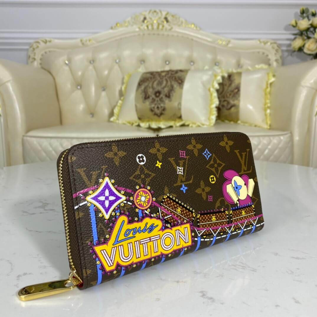 Louis Vuitton Christmas Animation 2020 Zippy Wallet M69750