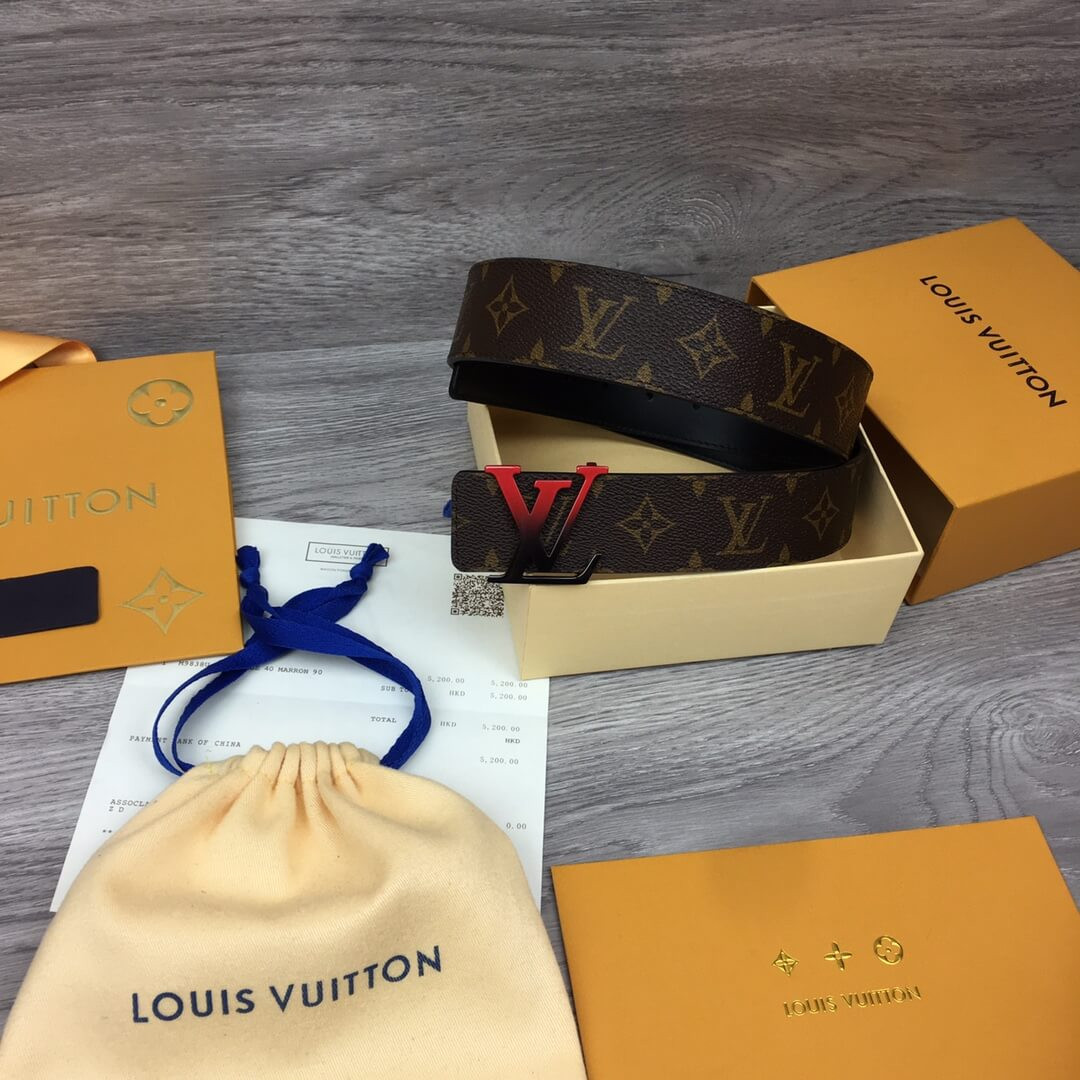 Louis Vuitton Sunset 40mm Reversible Belt M0225