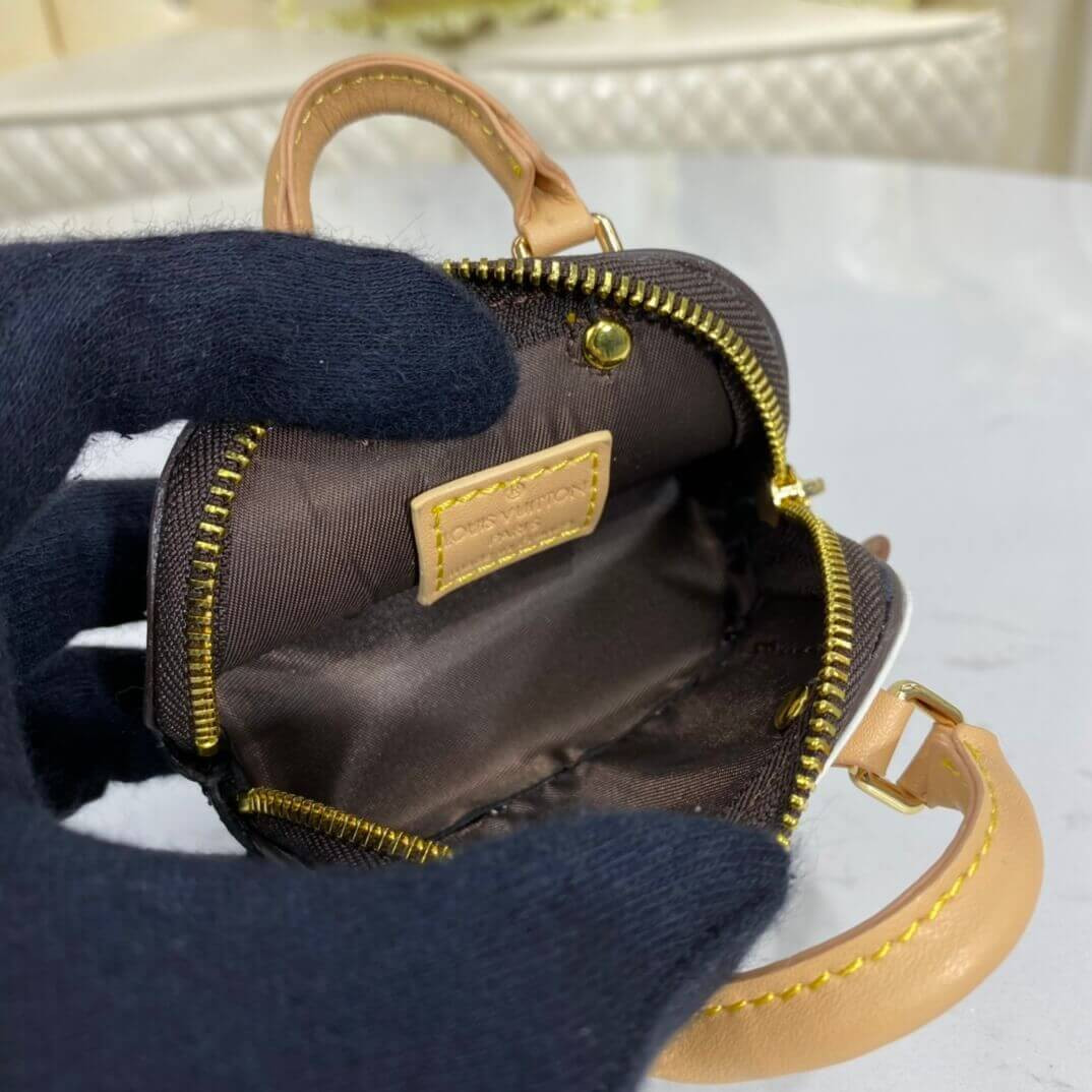 Louis Vuitton Alma Dog Bag Charm and Key Holder