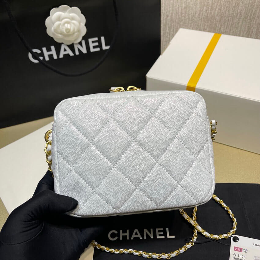 Chanel Grained Calfskin Camera Bag AS2856