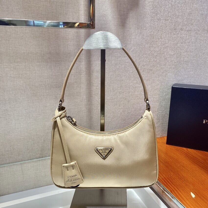 Prada Re-Edition 2000 Nylon Hobo Bag 1NE515