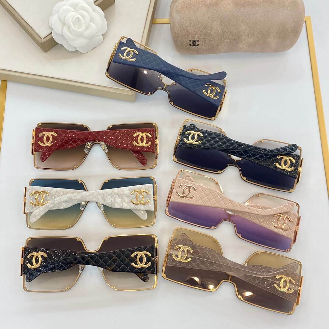 Chanel Rectangle Sunglass 4813