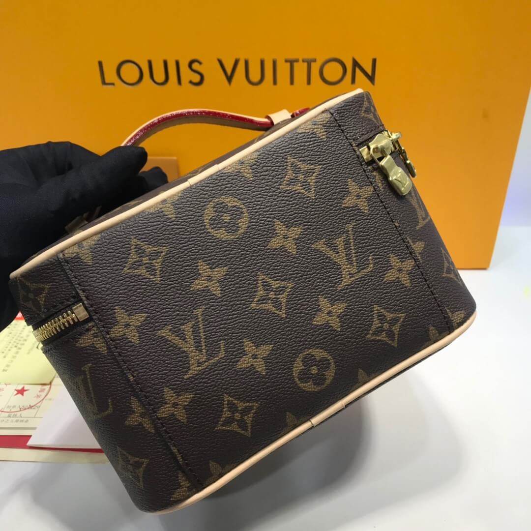 Louis Vuitton Monogram Canvas Nice Cosmetic  Mini M44495
