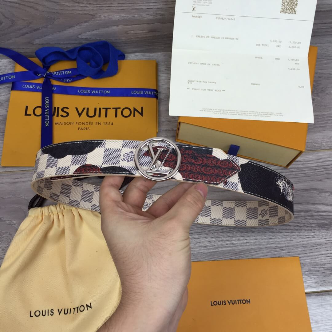 Louis Vuitton Circle 35mm Reversible Belt M0142U