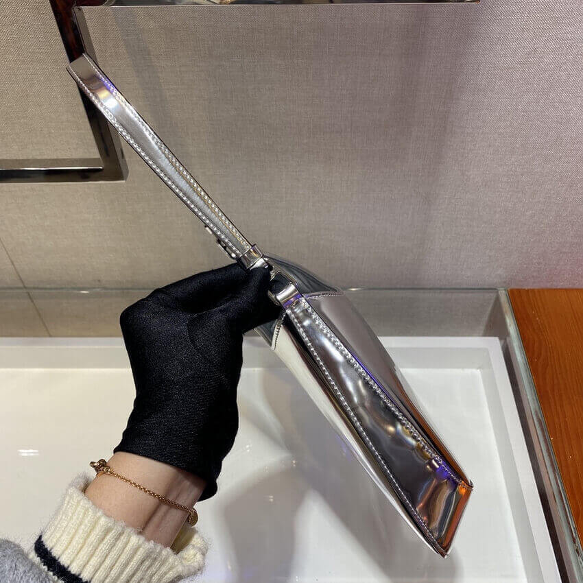 Prada Cleo Brushed Leather Shoulder Bag 1BC499