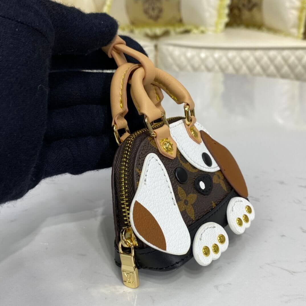 Louis Vuitton Alma Dog Bag Charm and Key Holder