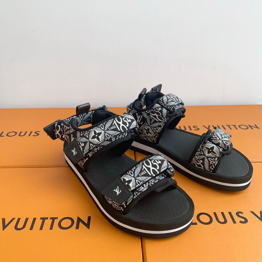 Louis Vuitton Since 1854 Paseo Flat Sandal
