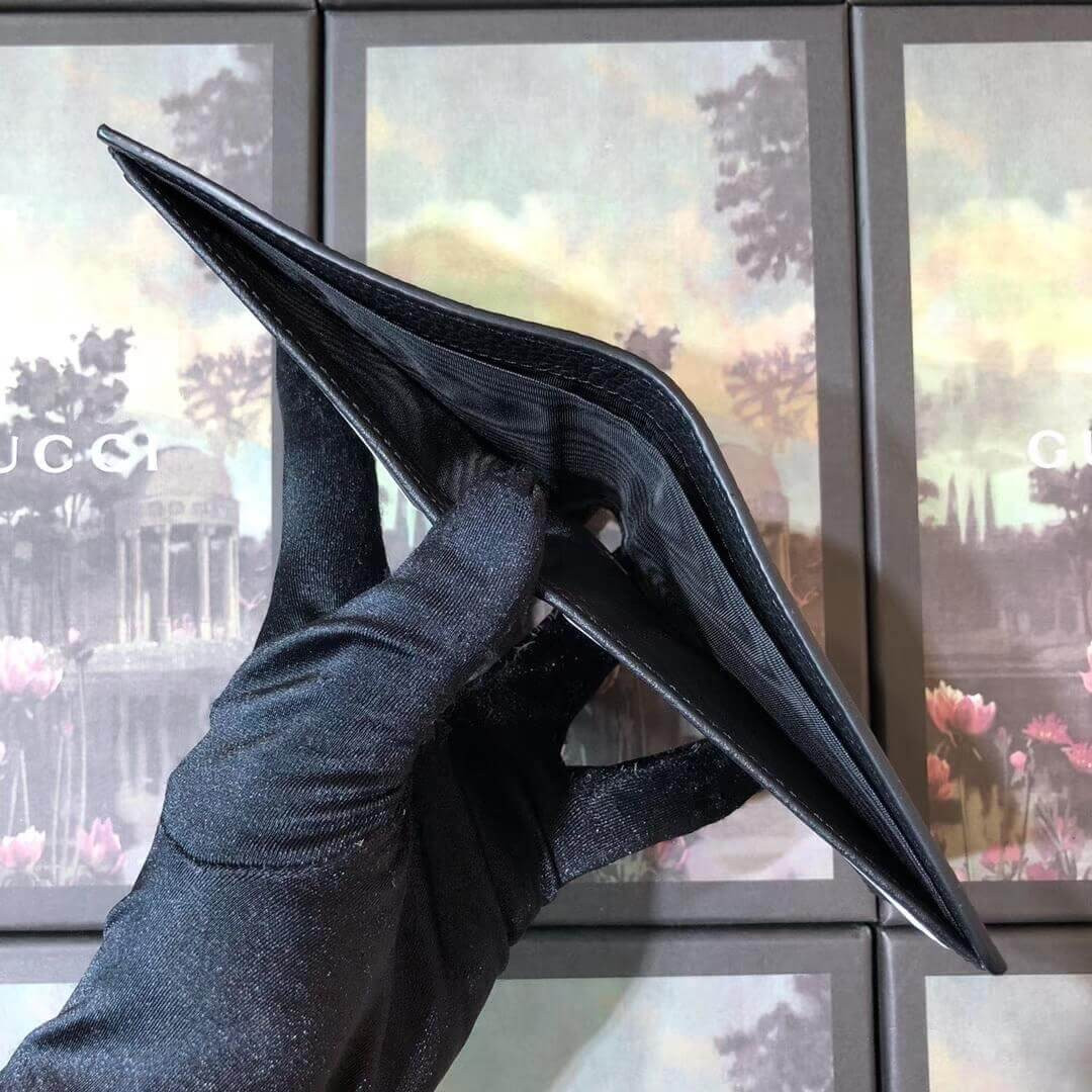 Gucci Leather Folding Wallet 473916