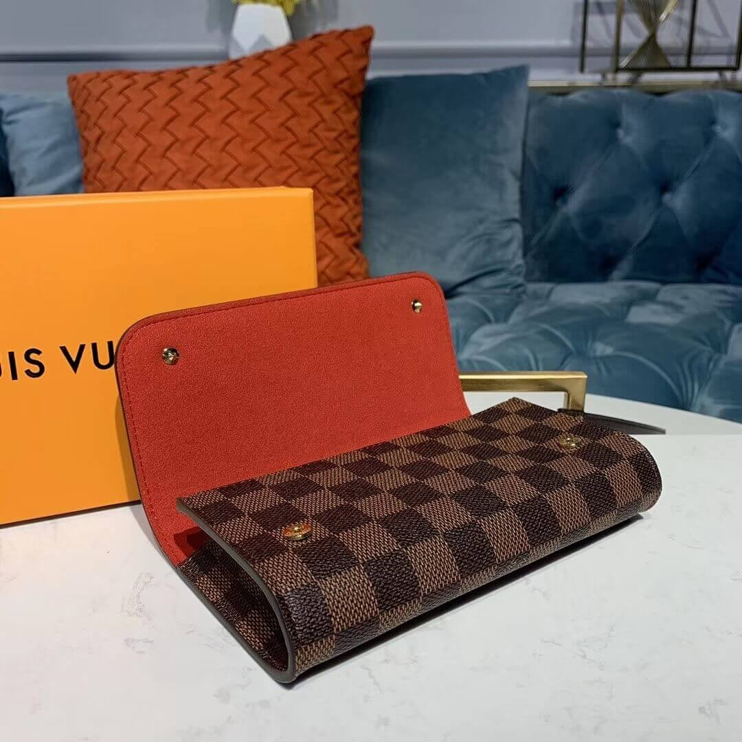 Louis Vuitton Damier Ebene Canvas Kasai Wallet M58080