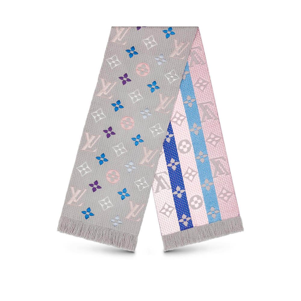 Louis Vuitton Logomania Rainbow Scarf M75874
