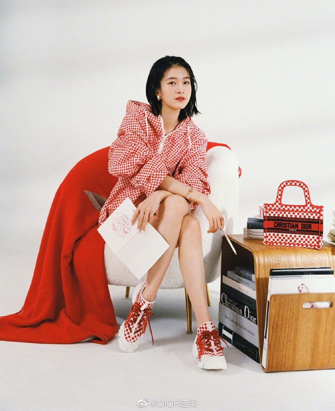 Dior Dioramour Hooded Anorak A2821