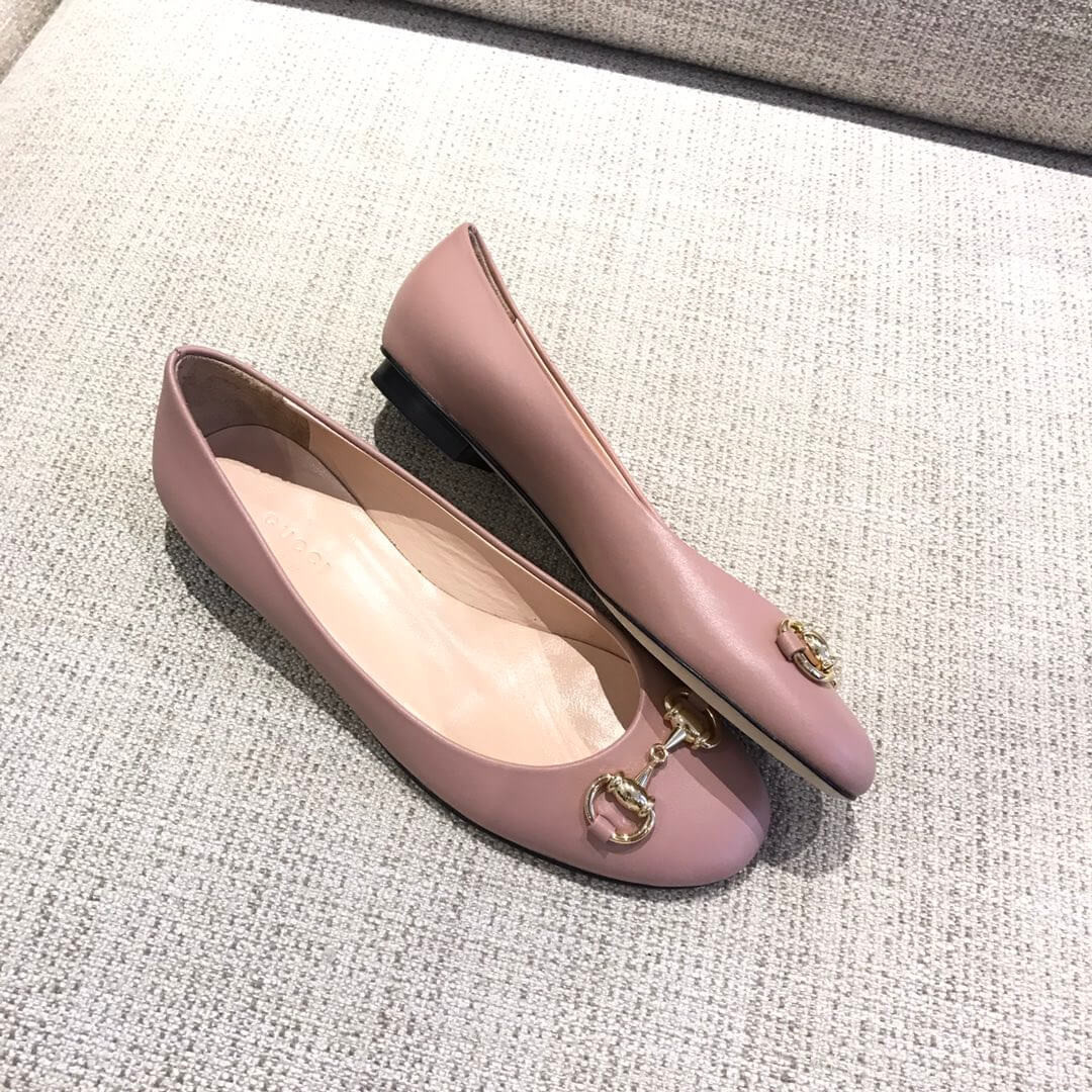 Gucci Leather Ballerinas 473160