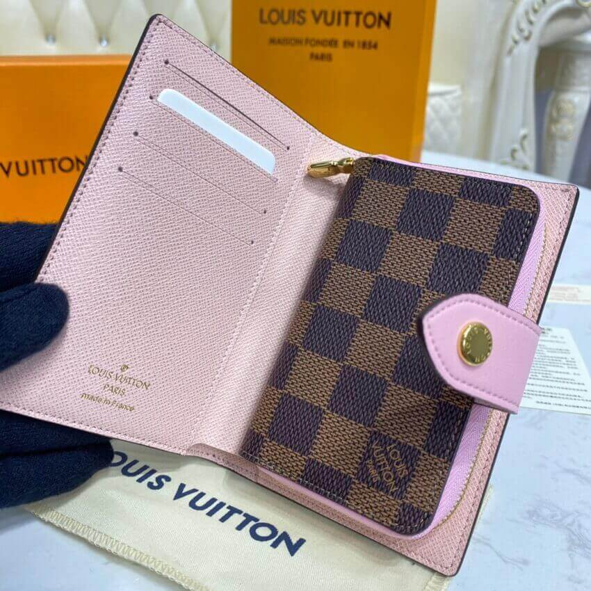 Louis Vuitton Damier Ebene Juliette Wallet N60380
