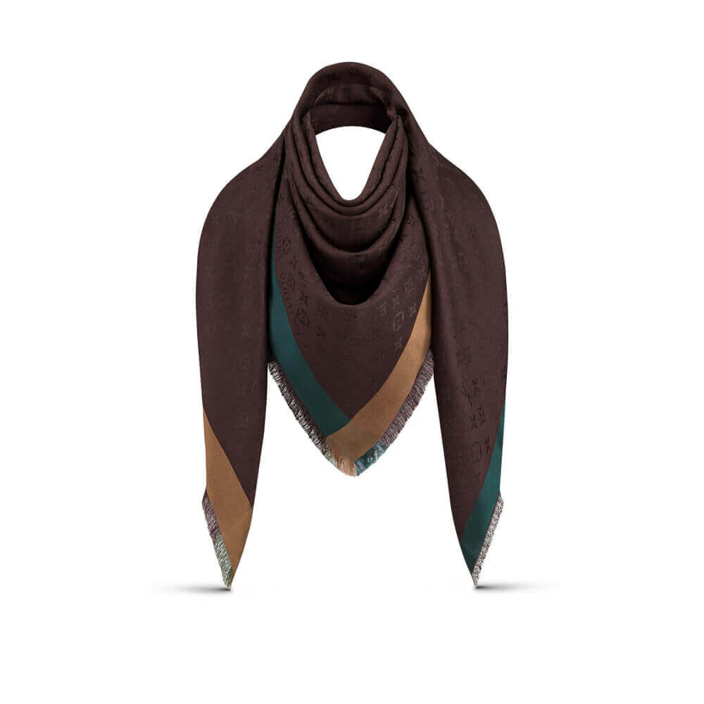 Louis Vuitton On The Edge Monogram Shawl M76371 M76372 M76465