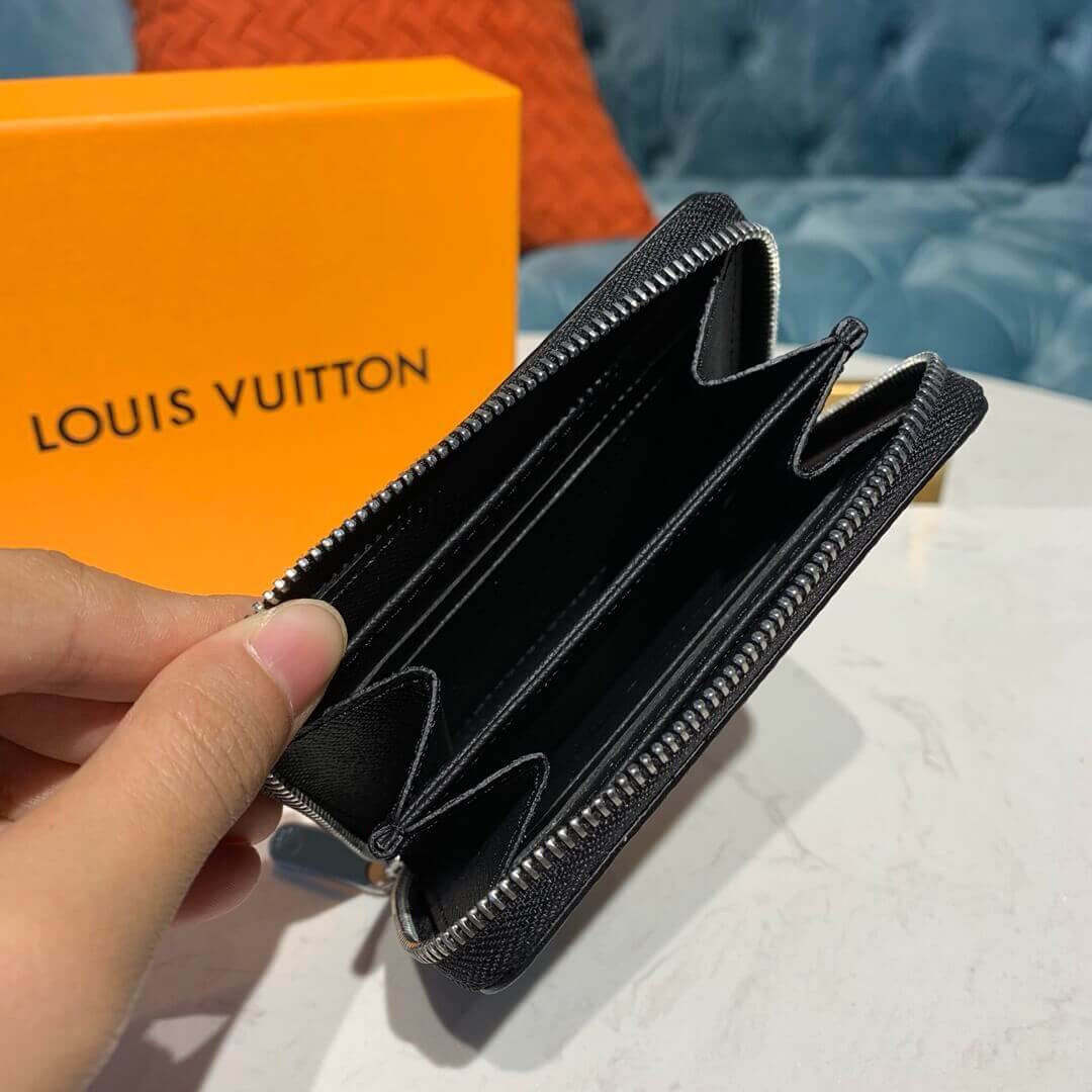 Louis Vuitton Damier Graphite Zippy Coin Purse N60067