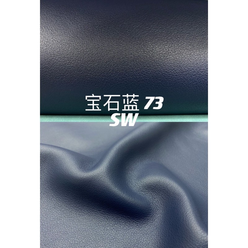 Hermes makes exclusive leather plain leather Swift leather: blue line