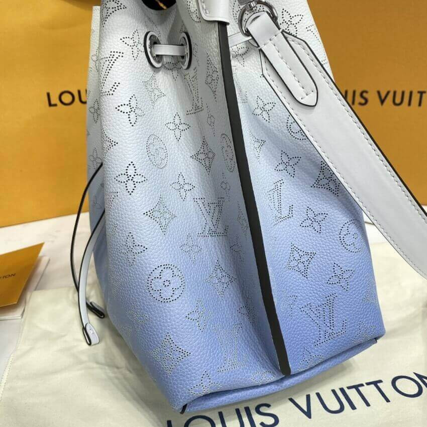 Louis Vuitton Muria Bag Gradient Blue Mahina Leather M57853