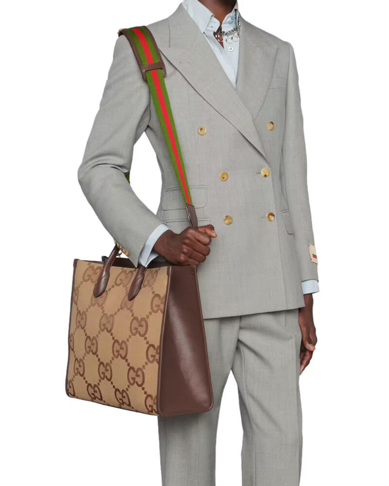 Gucci Tote Bag With Jumbo GG 678839