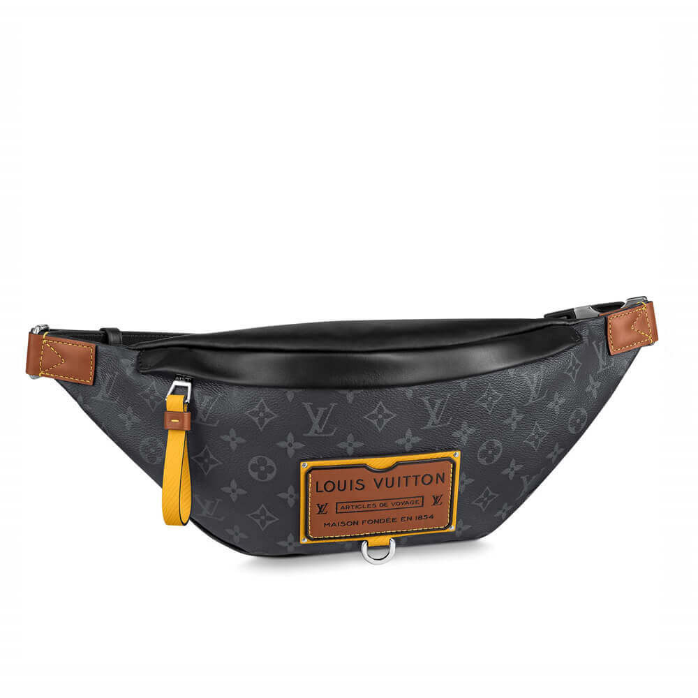 Louis Vuitton Monogram Eclipse Discovery Bumbag M45220