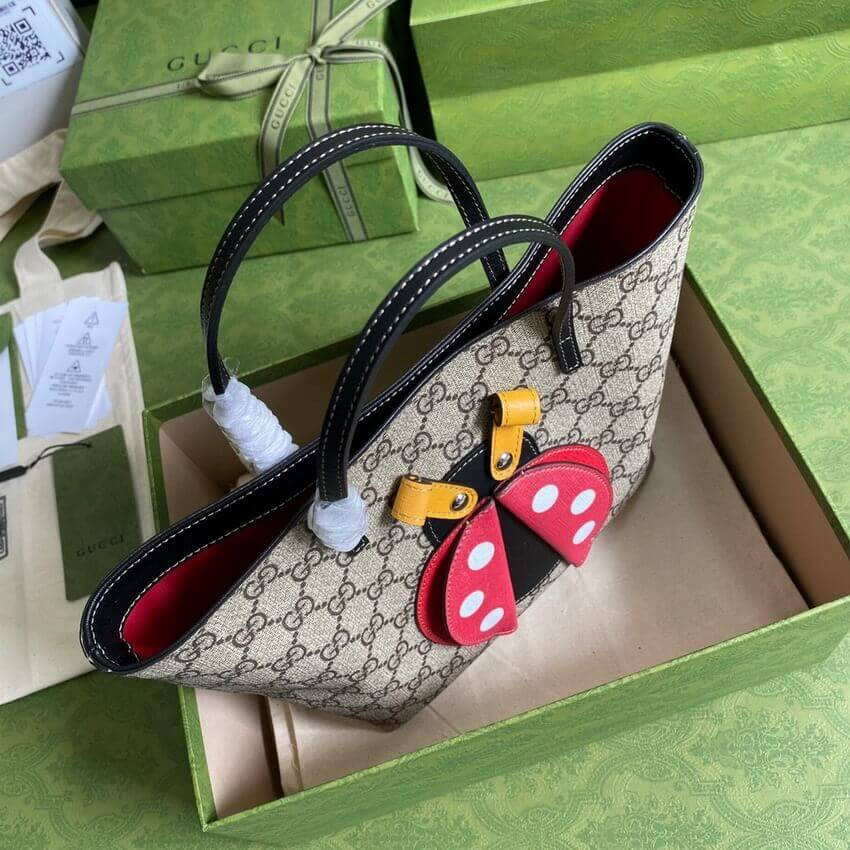 Gucci Childrens GG Ladybug Tote 410812