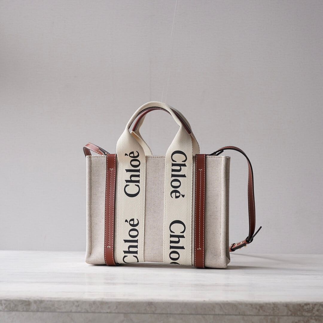 Chloe Small Woody Tote Bag N7666