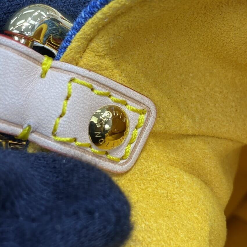 Louis Vuitton Monogram Denim Mini Pleaty M95050