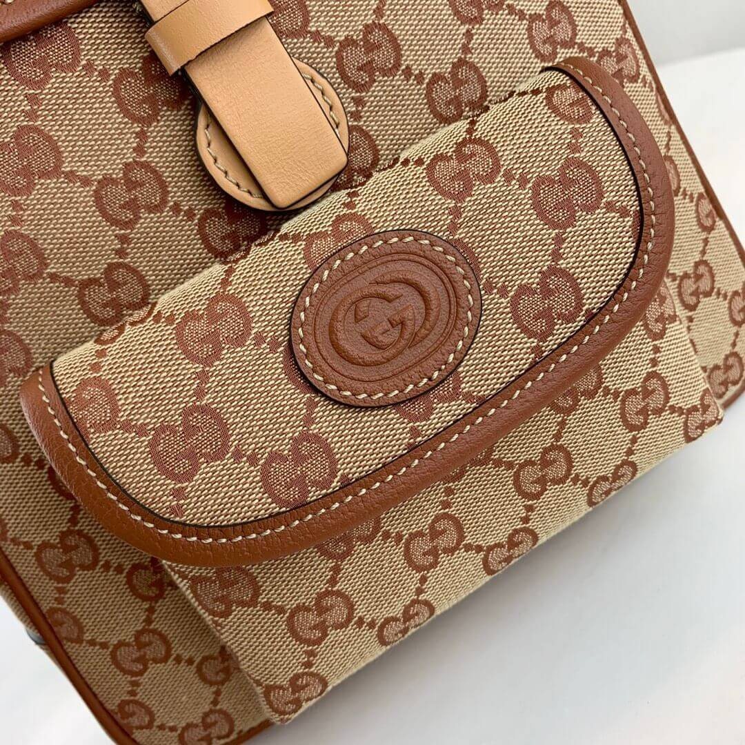 Gucci Childrens GG Canvas Backpack 630818