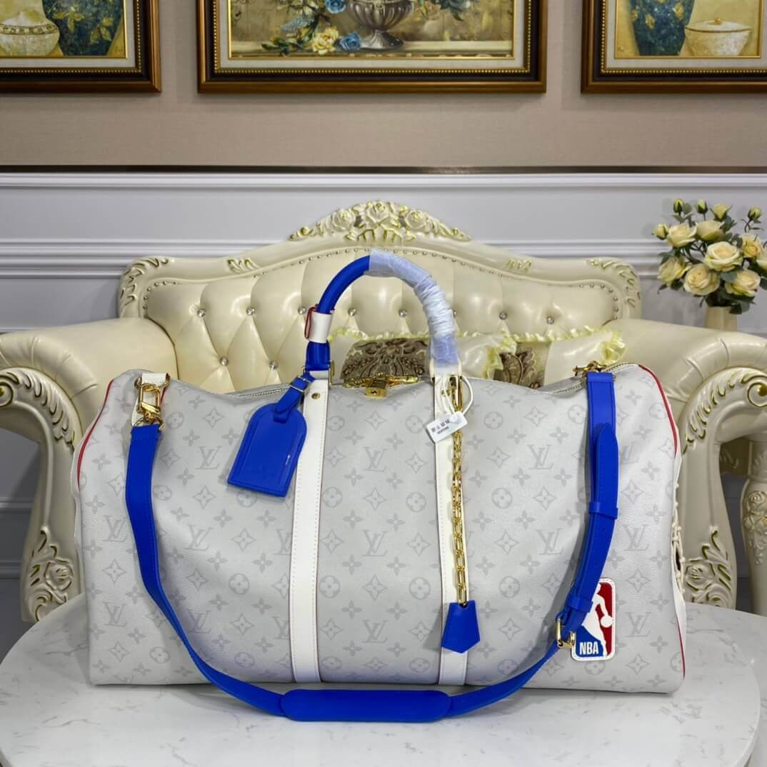 Louis Vuitton LV x NBA Basketball Keepall 55 M45586 M45587