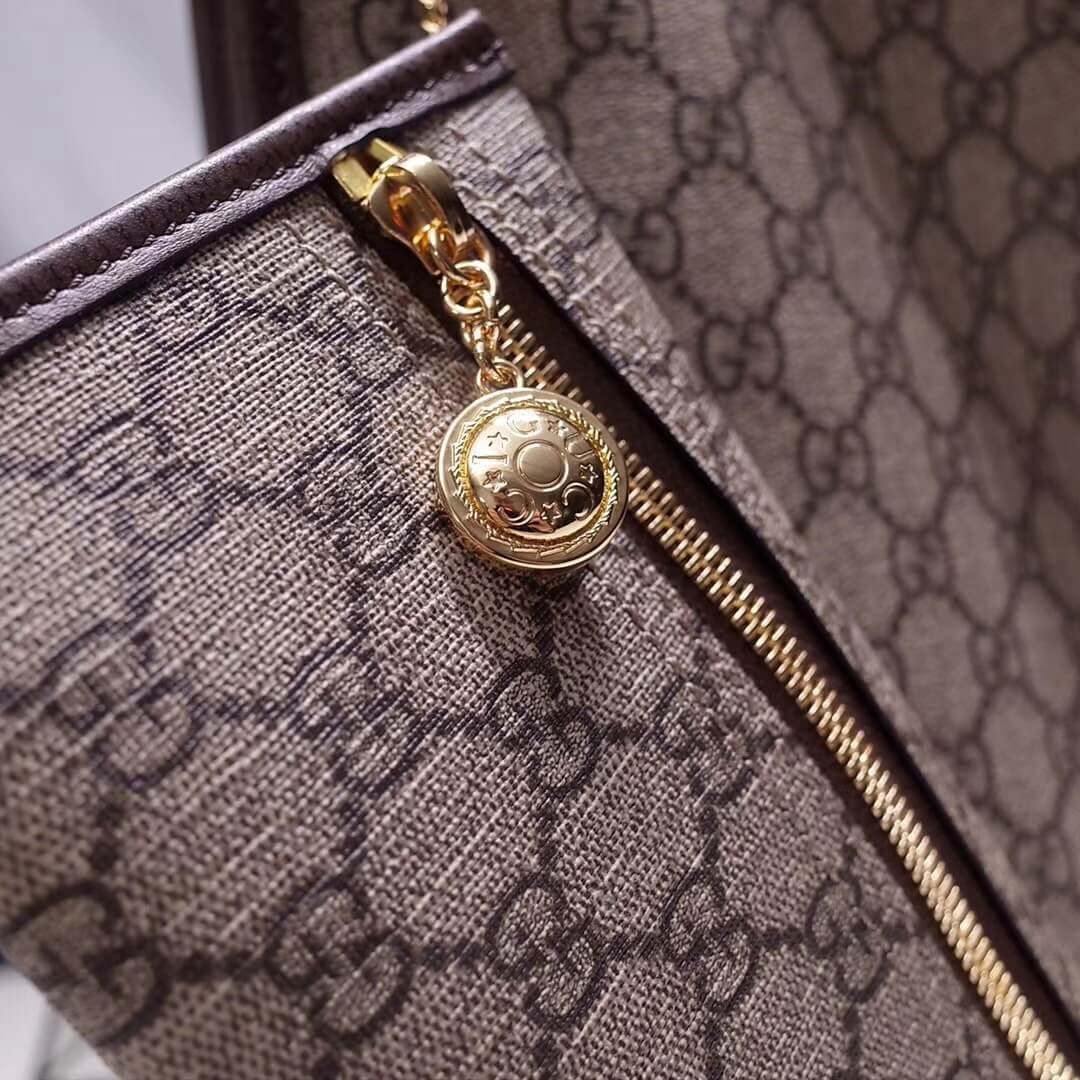 Gucci Exclusive Rajah GG Tote 537219 Coffee