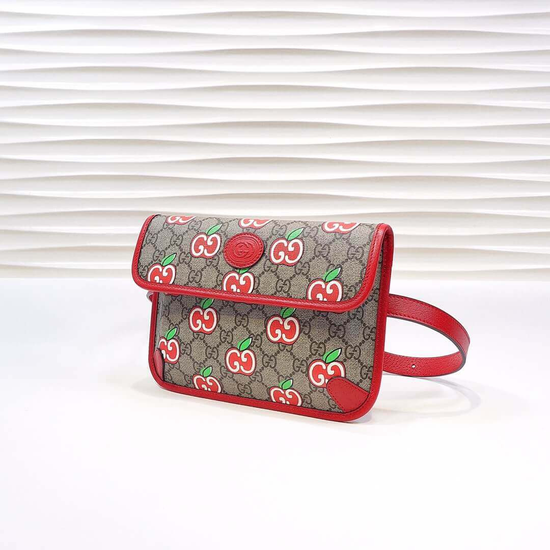 Gucci GG Apple Print Belt Bag 625233