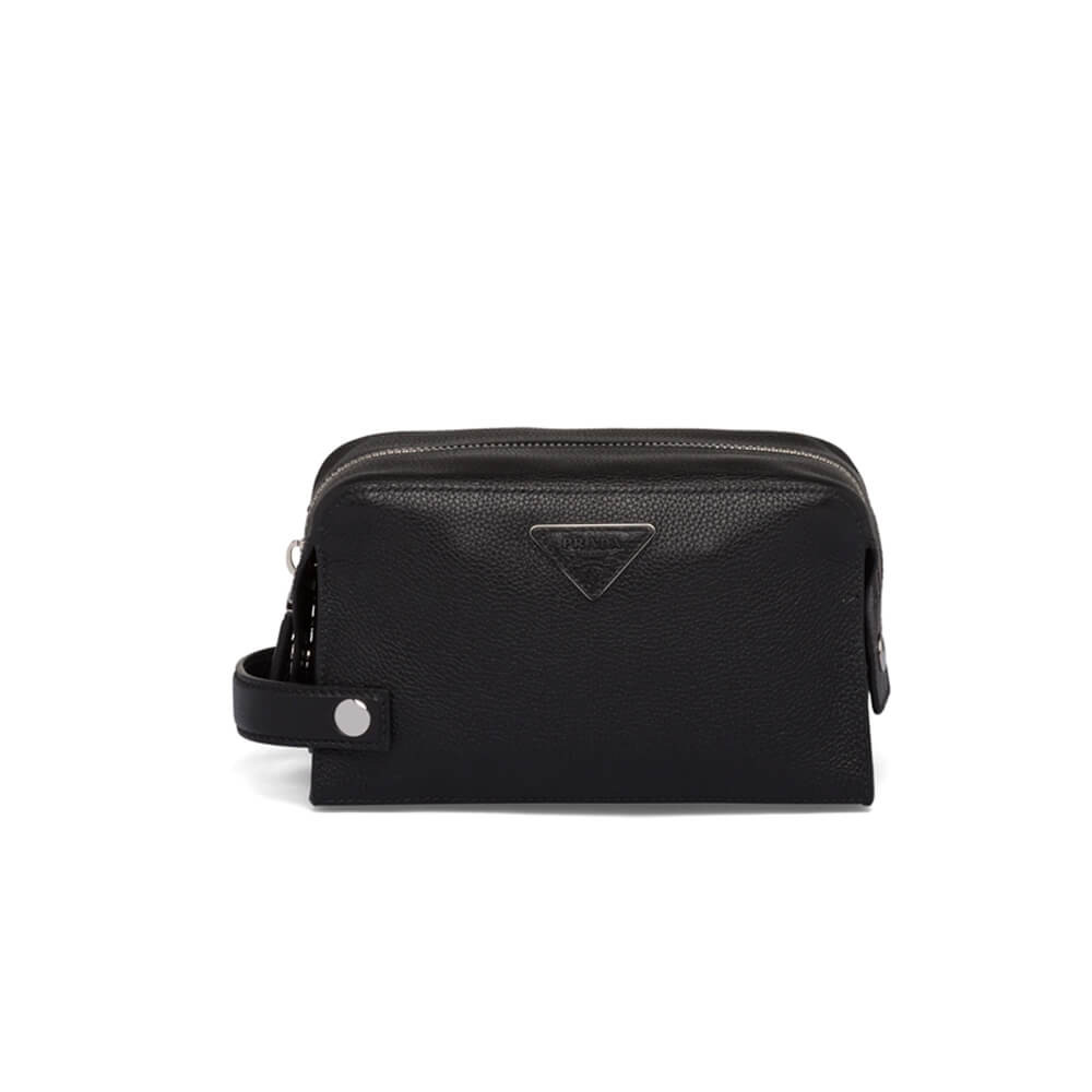 Prada Leather Clutch Bag 2VF027