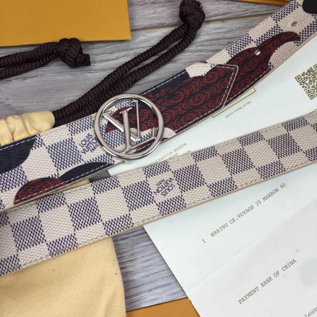Louis Vuitton Circle 35mm Reversible Belt M0142U