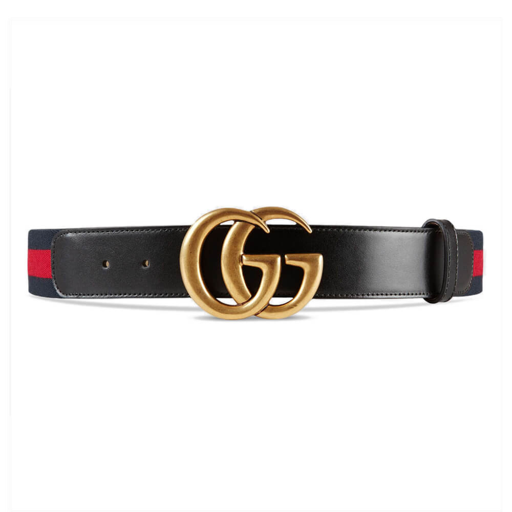 Gucci Nylon Web Belt With Double G Buckle 409416