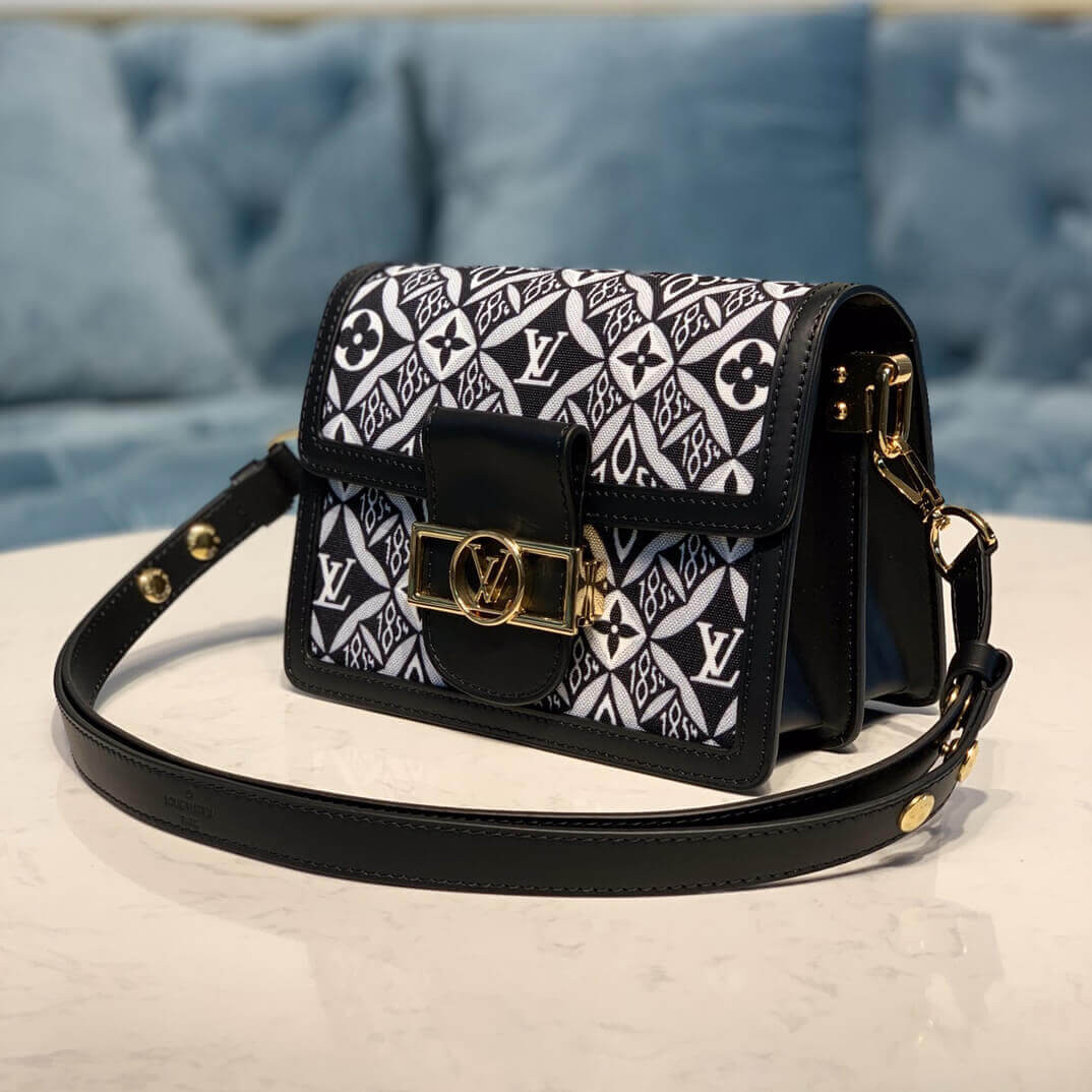 Louis Vuitton Denim Dauphine Mini M57172