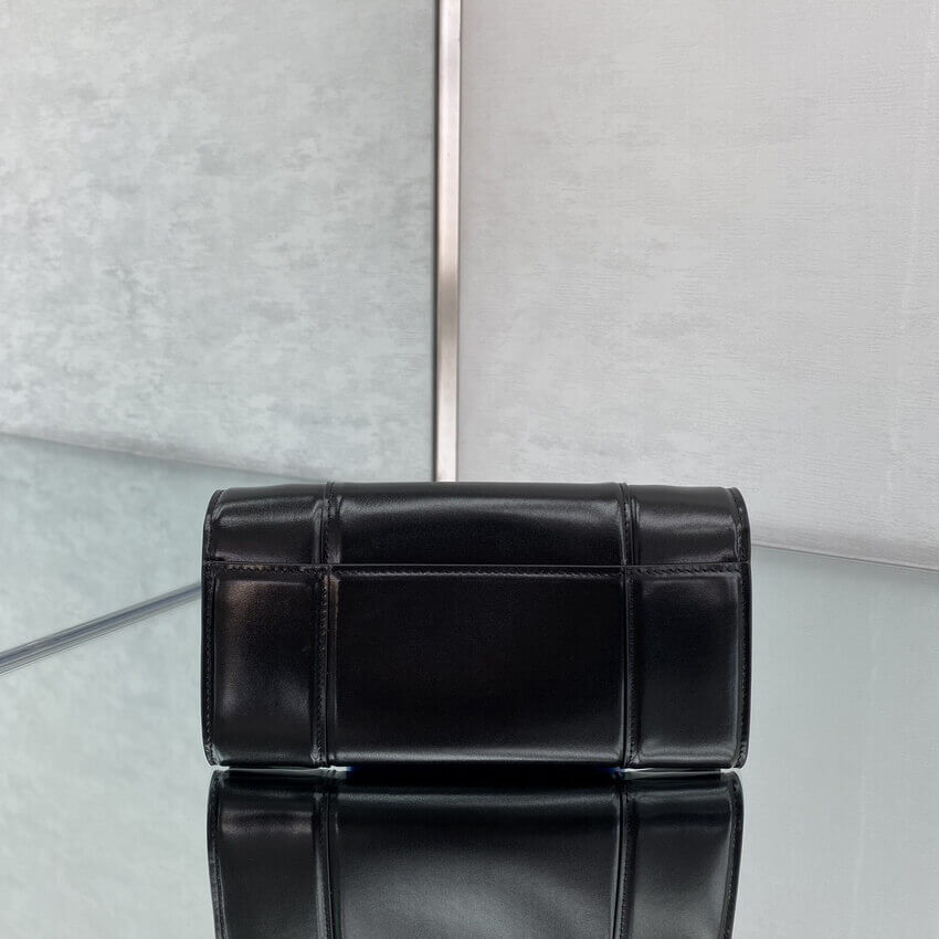 Balenciaga Hourglass Leather Strap Wallet