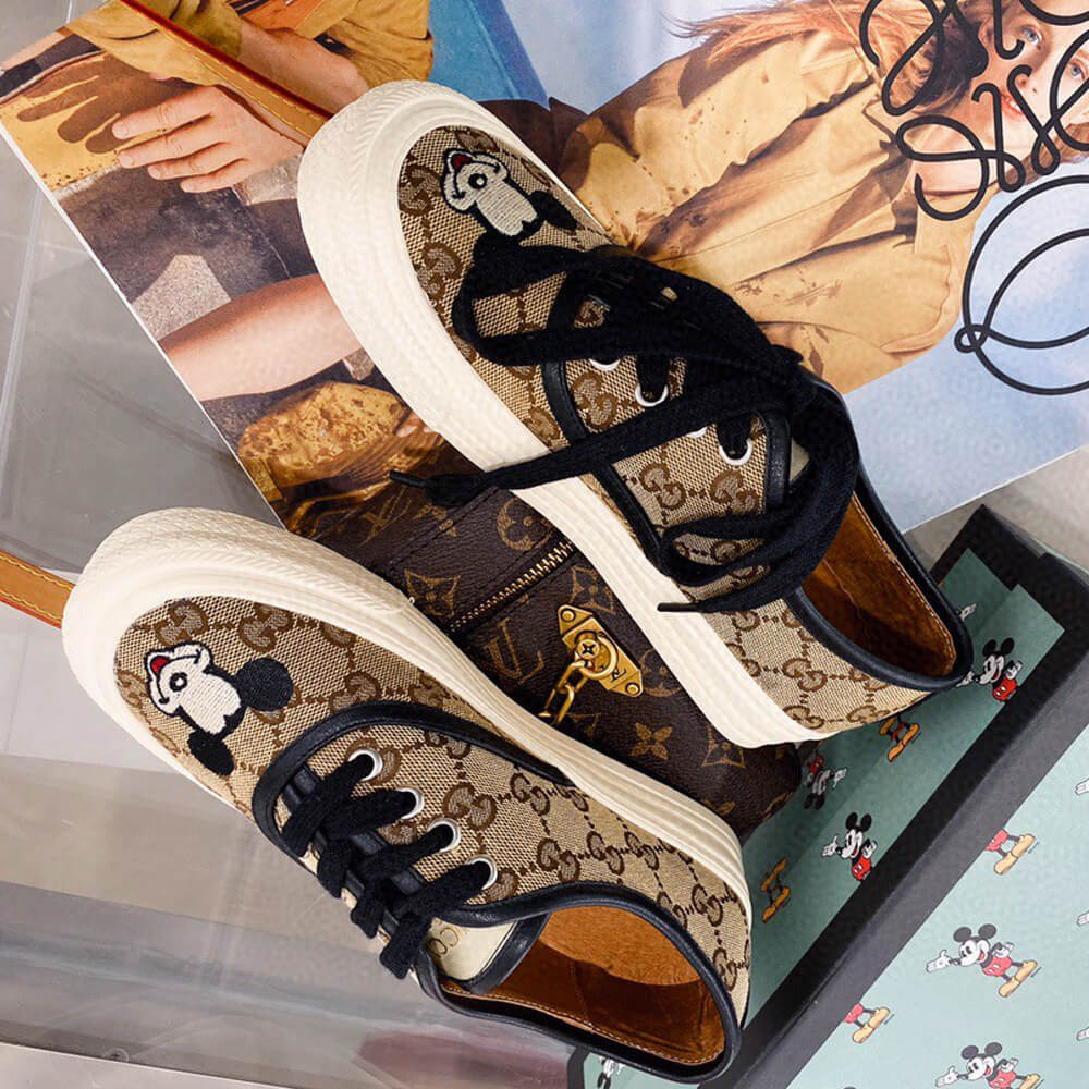 Gucci GG Disney x Gucci Sneaker 875604 Black