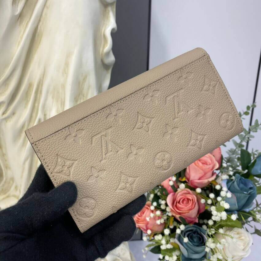 Louis Vuitton Monogram Empreinte Sarah Wallet M68708